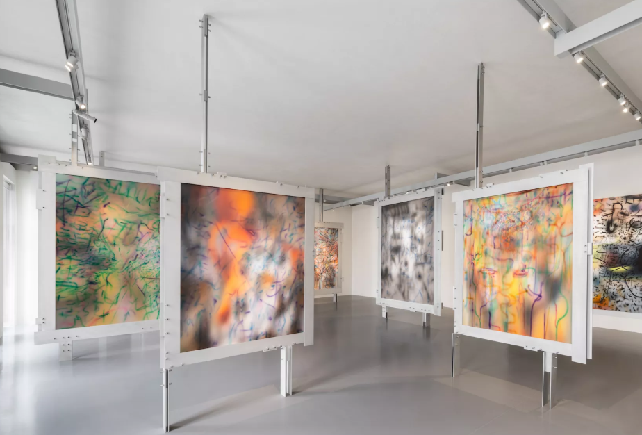 Artwork by Julie Mehretu